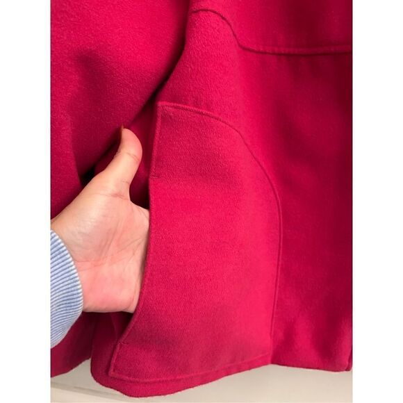 EUC Chico's size 3 (XL) Fuchsia Pink open front jacket - Picture 3 of 6